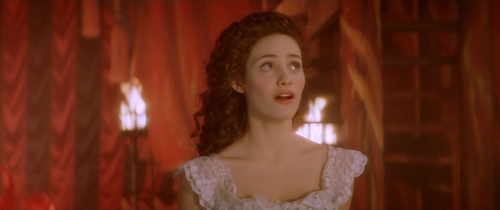 The Phantom of the Opera (2004). Cinematography by John Mathieson. Starring Emmy Rossum. The Phantom of the Opera