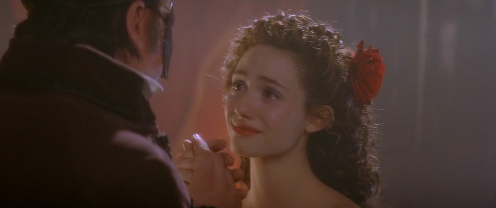 The Phantom of the Opera (2004). Cinematography by John Mathieson. Starring Emmy Rossum. The Phantom of the Opera