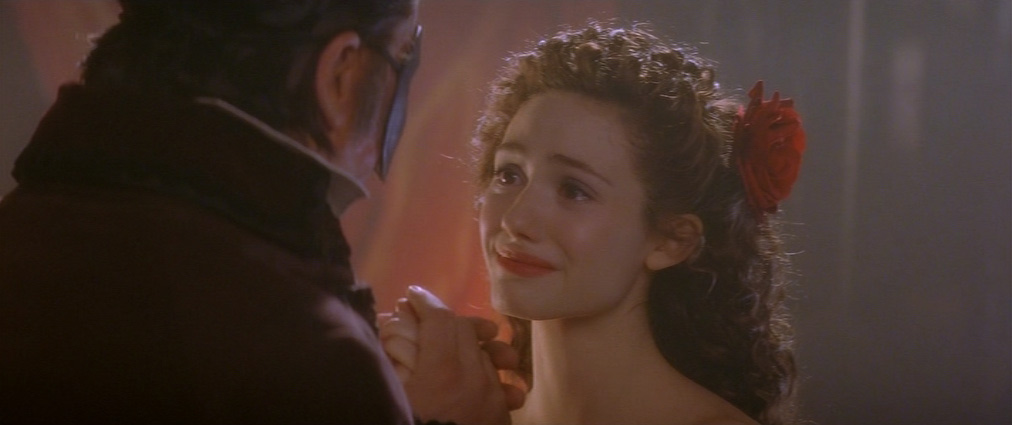 The Phantom of the Opera (2004). Cinematography by John Mathieson. Starring Emmy Rossum. The Phantom of the Opera
