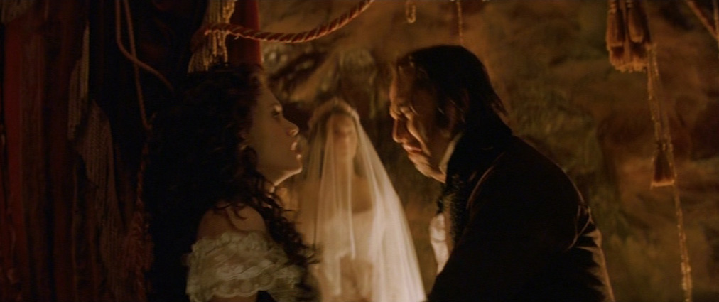 The Phantom of the Opera (2004). Cinematography by John Mathieson. Starring Emmy Rossum. The Phantom of the Opera