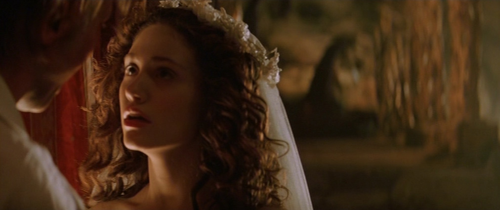 The Phantom of the Opera (2004). Cinematography by John Mathieson. Starring Emmy Rossum. The Phantom of the Opera