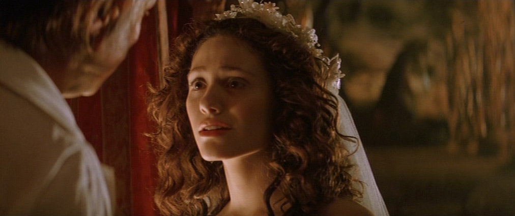 The Phantom of the Opera (2004). Cinematography by John Mathieson. Starring Emmy Rossum. The Phantom of the Opera