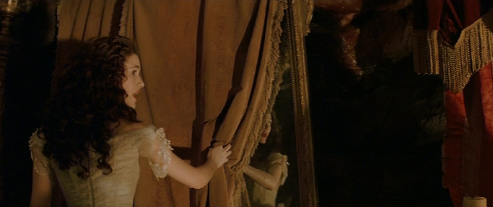 The Phantom of the Opera (2004). Cinematography by John Mathieson. Starring Emmy Rossum. The Phantom of the Opera
