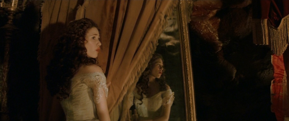 The Phantom of the Opera (2004). Cinematography by John Mathieson. Starring Emmy Rossum. The Phantom of the Opera