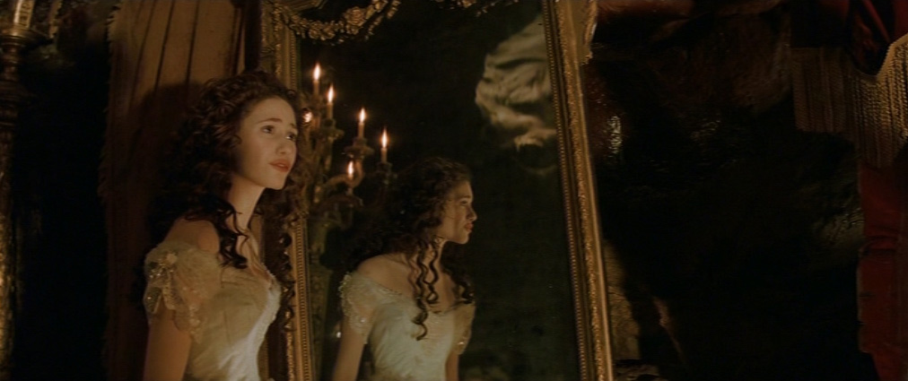 The Phantom of the Opera (2004). Cinematography by John Mathieson. Starring Emmy Rossum. The Phantom of the Opera