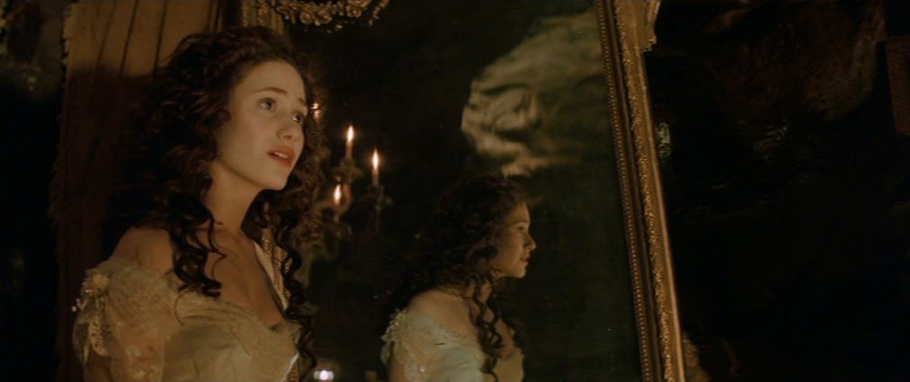 The Phantom of the Opera (2004). Cinematography by John Mathieson. Starring Emmy Rossum. The Phantom of the Opera