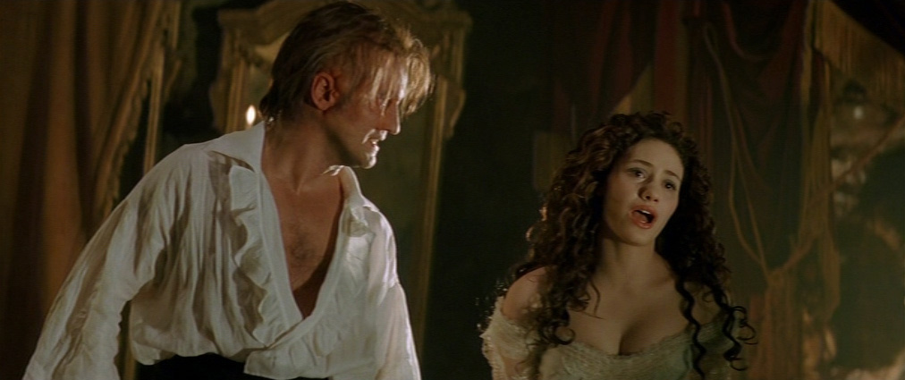 The Phantom of the Opera (2004). Cinematography by John Mathieson. Starring Emmy Rossum. The Phantom of the Opera