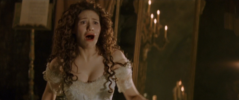 The Phantom of the Opera (2004). Cinematography by John Mathieson. Starring Emmy Rossum. The Phantom of the Opera