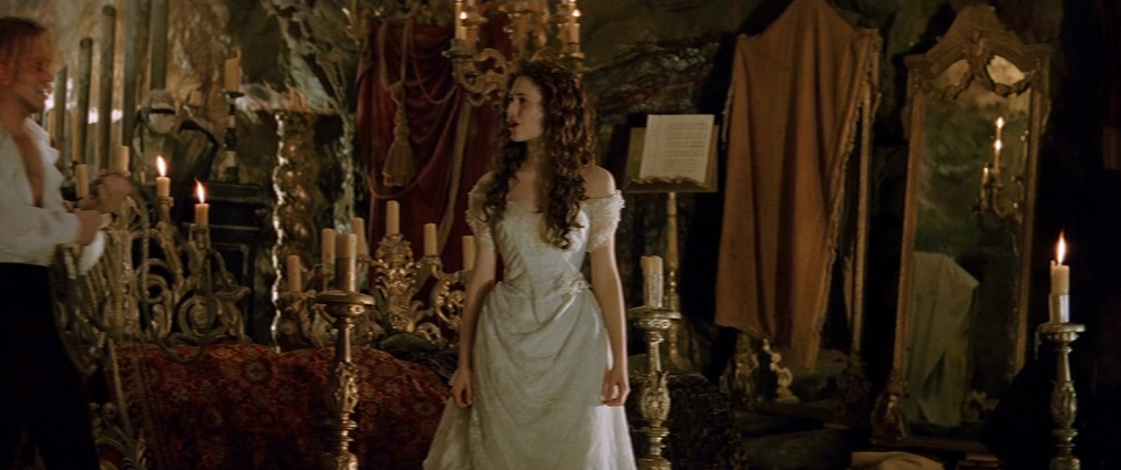 The Phantom of the Opera (2004). Cinematography by John Mathieson. Starring Emmy Rossum. The Phantom of the Opera
