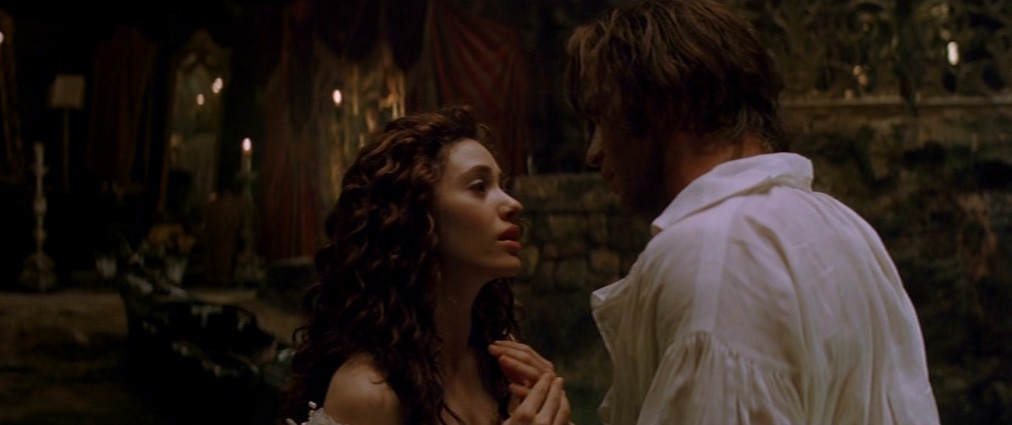 The Phantom of the Opera (2004). Cinematography by John Mathieson. Starring Emmy Rossum. The Phantom of the Opera