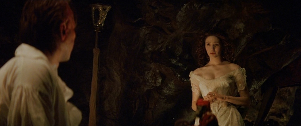 The Phantom of the Opera (2004). Cinematography by John Mathieson. Starring Emmy Rossum. The Phantom of the Opera
