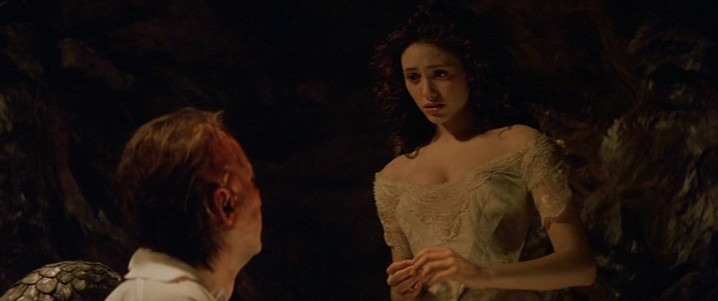 The Phantom of the Opera (2004). Cinematography by John Mathieson. Starring Emmy Rossum. The Phantom of the Opera