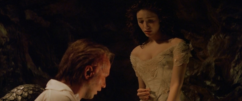 The Phantom of the Opera (2004). Cinematography by John Mathieson. Starring Emmy Rossum. The Phantom of the Opera