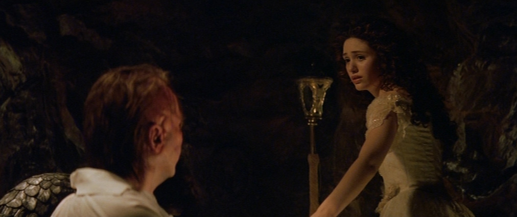 The Phantom of the Opera (2004). Cinematography by John Mathieson. Starring Emmy Rossum. The Phantom of the Opera