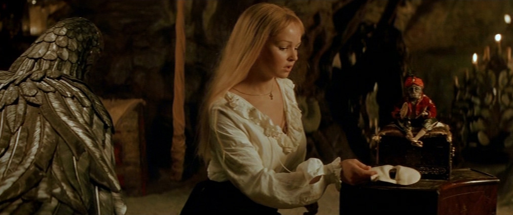 The Phantom of the Opera (2004). Cinematography by John Mathieson. Starring Emmy Rossum. The Phantom of the Opera
