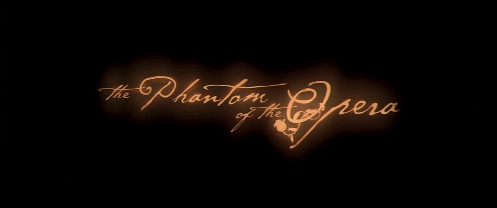 The Phantom of the Opera (2004). Cinematography by John Mathieson. Starring Emmy Rossum. end credits in The Phantom of the Opera
