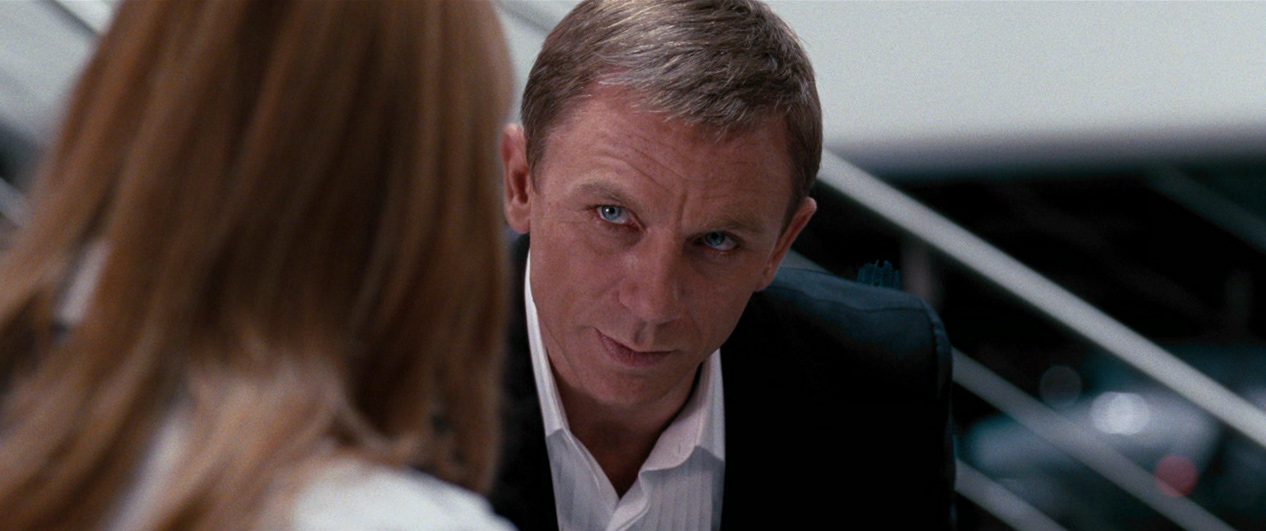 James Bond: Quantum of Solace (2008). Starring Daniel Craig and Olga Kurylenko Quantum of Solace