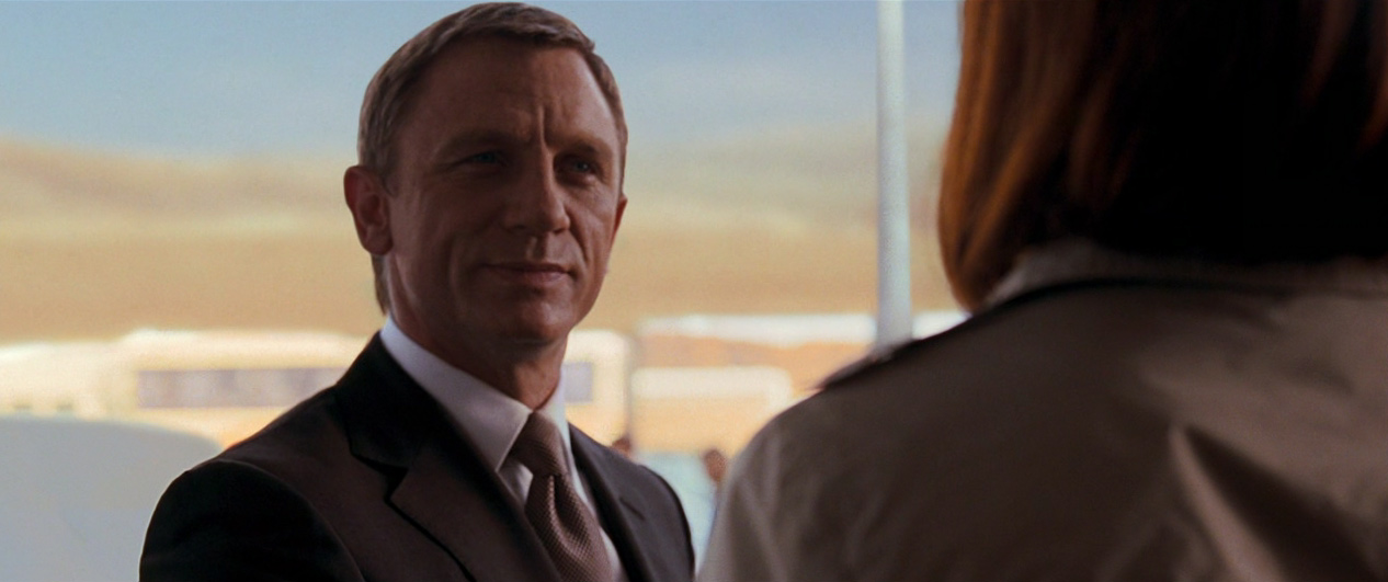 James Bond: Quantum of Solace (2008). Starring Daniel Craig and Olga Kurylenko Quantum of Solace