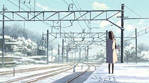 5 Centimeters per Second. Cinematography by Makoto Shinkai (2007)