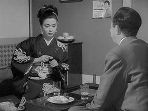 Ayako Wakao in Street of Shame (1956) 
