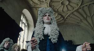 Nicholas Hoult in The Favourite