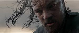 close up in The Revenant