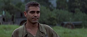 George Clooney in The Thin Red Line (1998) 