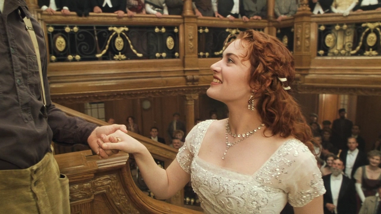 Кейт Уинслет Позирует Для Картины – Титаник 1997