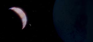 celestial body in 2001: A Space Odyssey