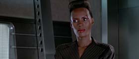 Grace Jones in A View to a Kill (1985) 