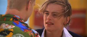 Leonardo DiCaprio in Romeo + Juliet (1996) 