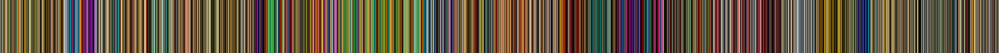 color spectrum from Across the Universe