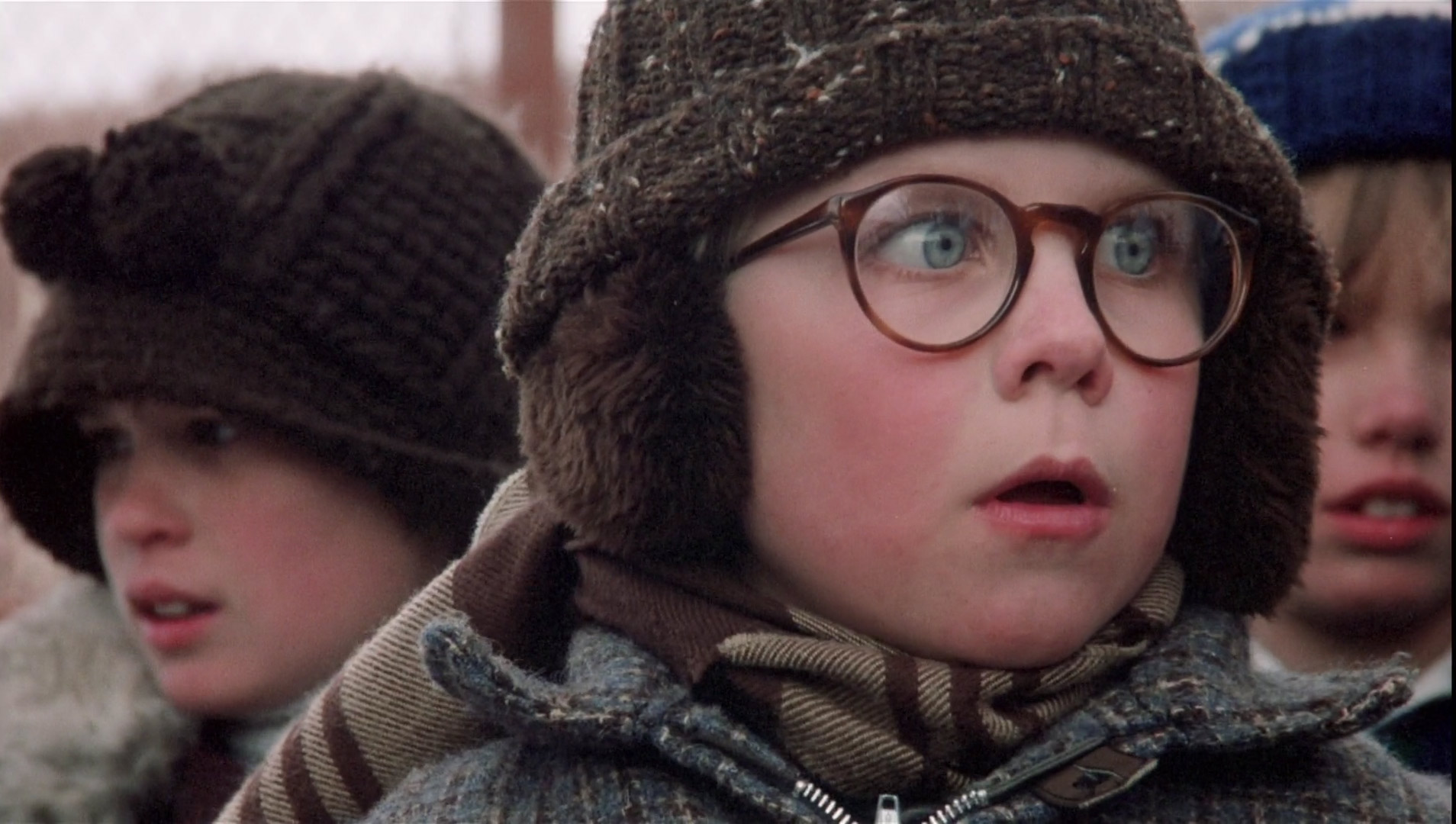 Peter Billingsley as Ralphie Parker in A Christmas Story (1983). 