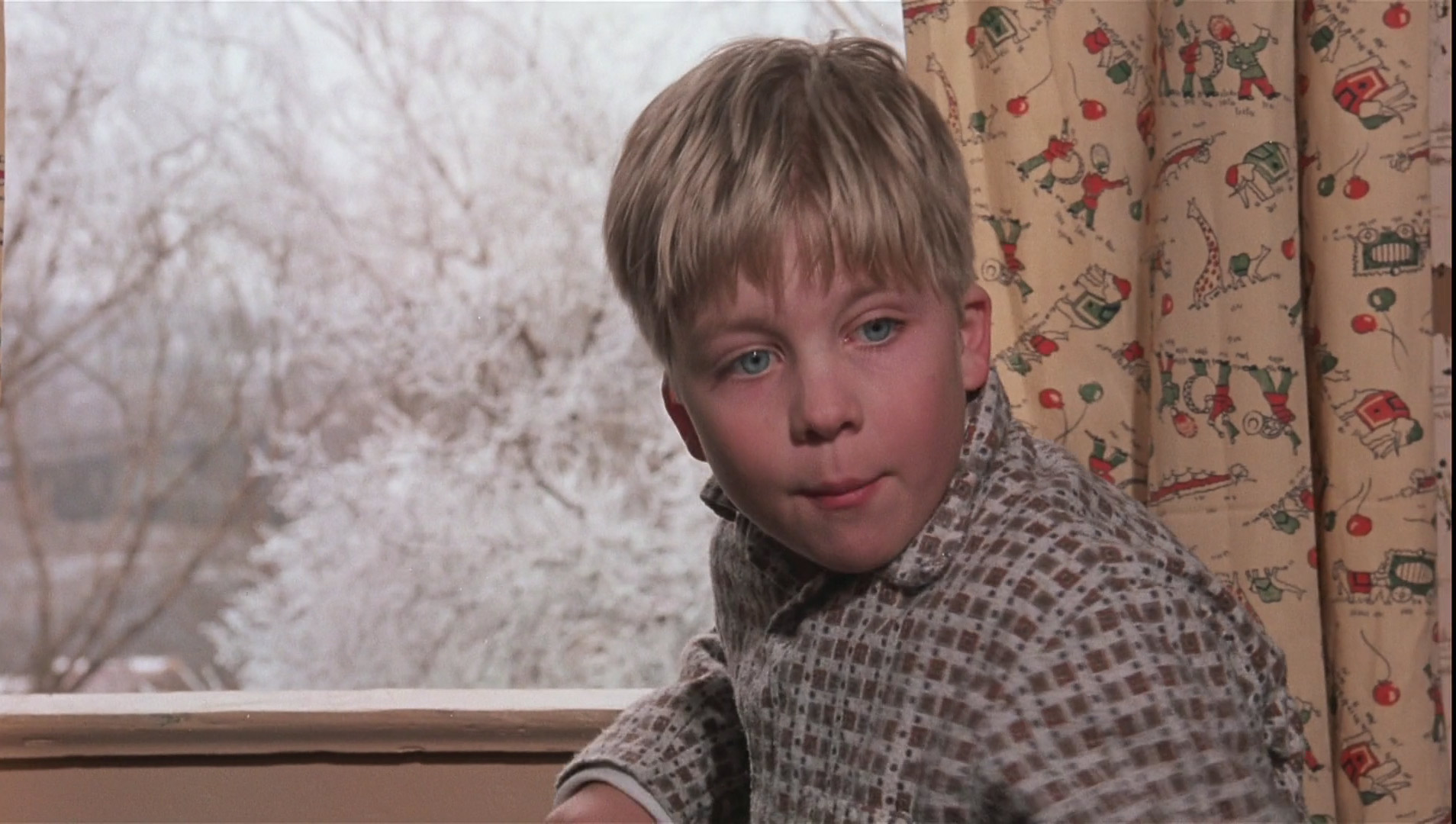 Peter Billingsley as Ralphie Parker in A Christmas Story (1983) .