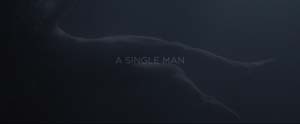 opening title in A Single Man