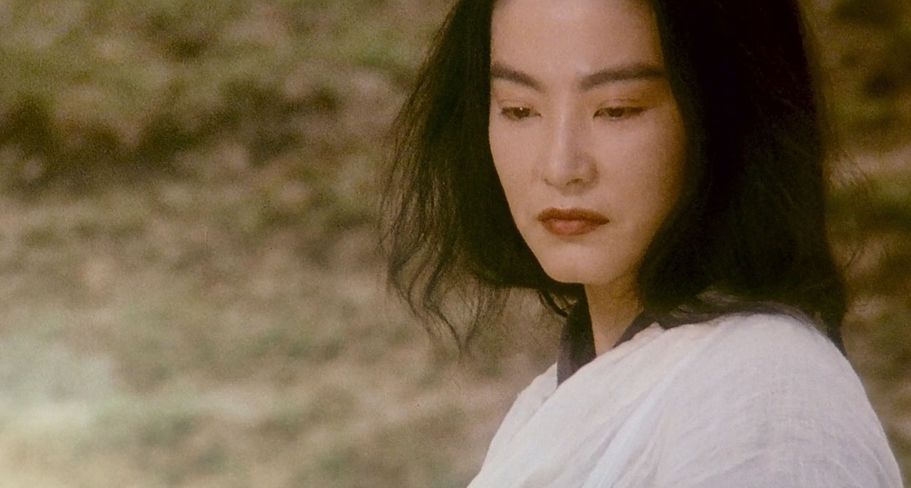 Brigitte Lin, Mu-rong Yin in Ashes of Time