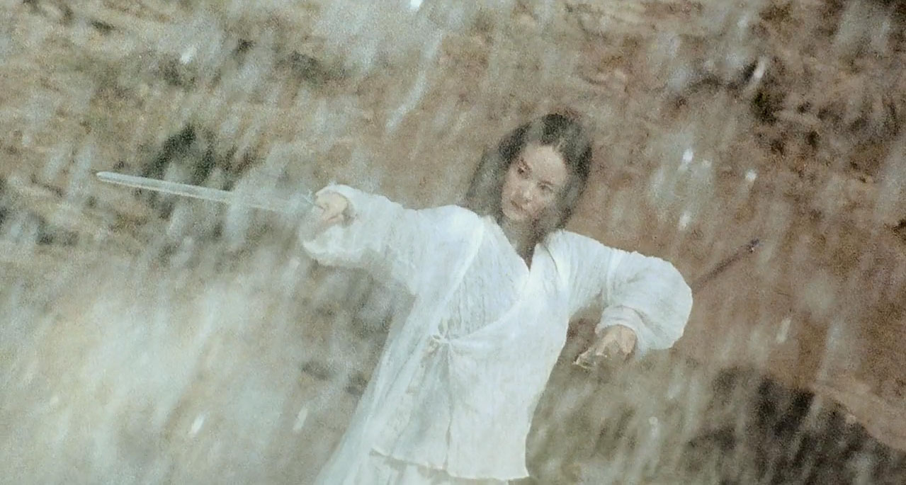 Brigitte Lin, Mu-rong Yin in Ashes of Time