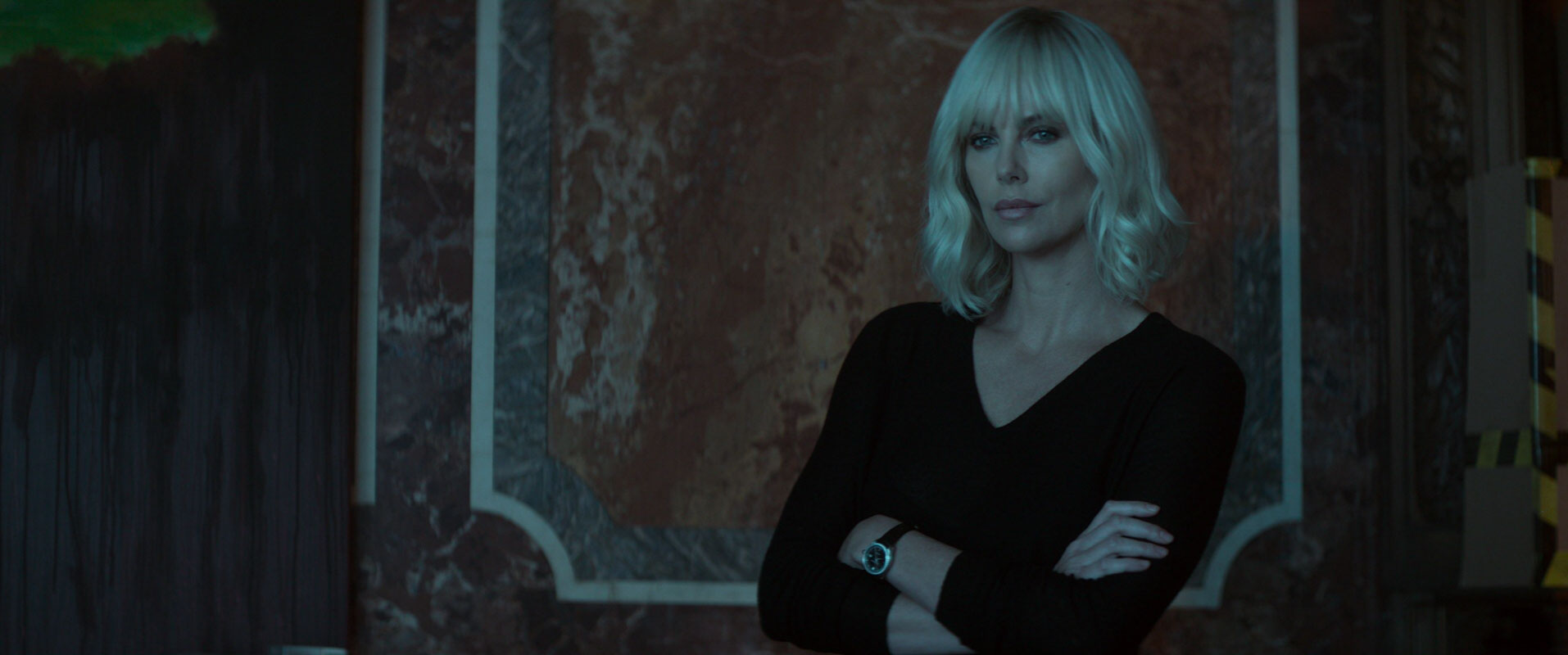 Charlize Theron in Atomic Blonde. 