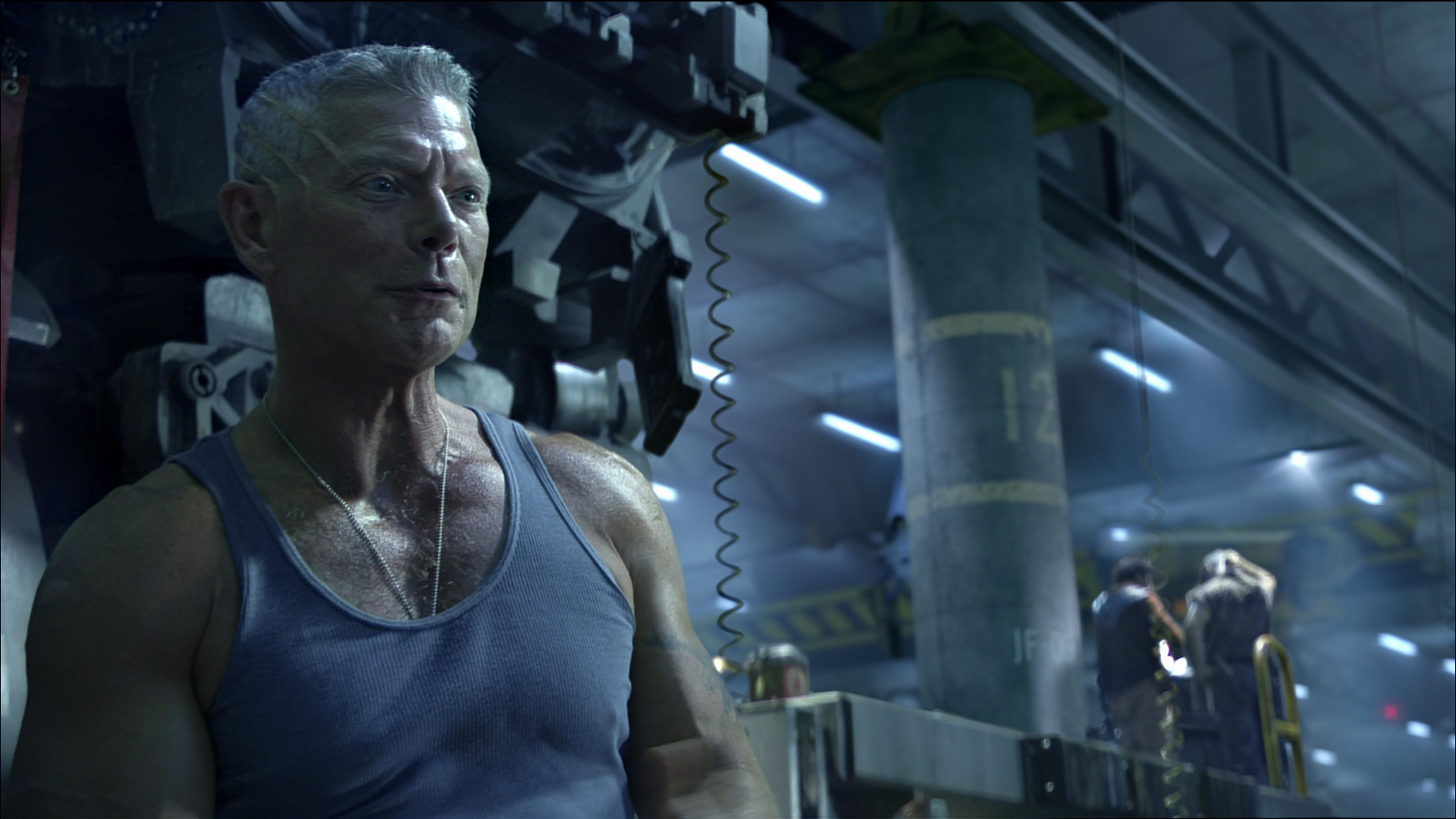 Stephen Lang as Colonel Miles Quaritch in Avatar (2009) .