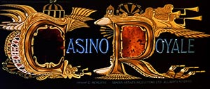 typography in Casino Royale