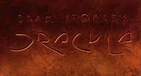 opening title in Dracula