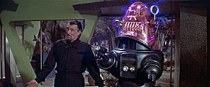 Walter Pidgeon in Forbidden Planet (1956) 