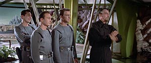 Walter Pidgeon in Forbidden Planet (1956) 