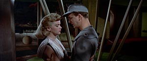 Anne Francis in Forbidden Planet (1956) 