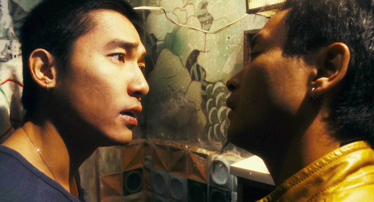 Leslie Cheung, Tony Chiu Wai Leung in Happy Together