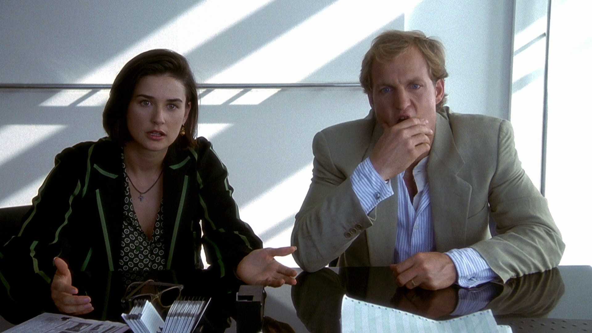 Demi Moore, Woody Harrelson in Indecent Proposal