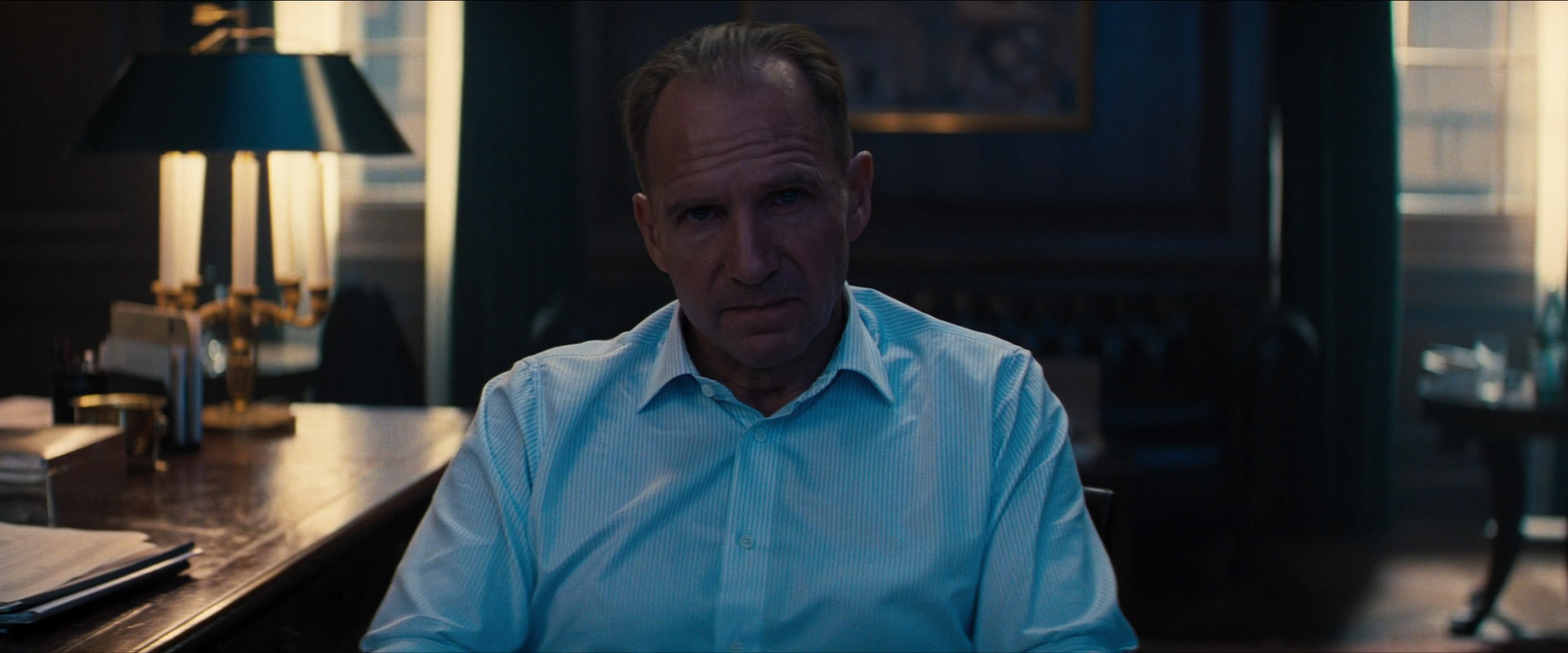 Ralph Fiennes in No Time to Die
