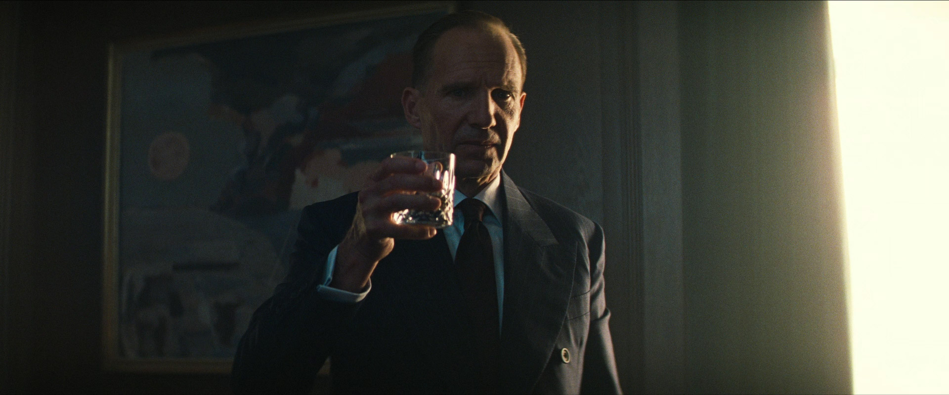 Ralph Fiennes in No Time to Die