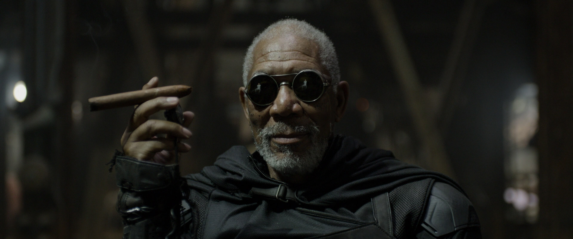 Morgan Freeman in Oblivion