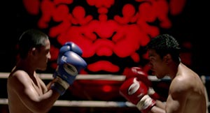 boxing in Only God Forgives